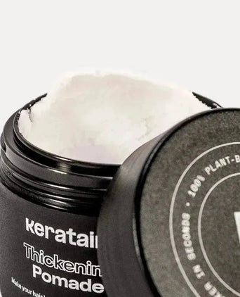 Pomada Keratain + Fibras capilares Keratain - Preto (25 gr) Keratain pomade + Keratain hair fibers – Black (25 gr) - Hairgivers