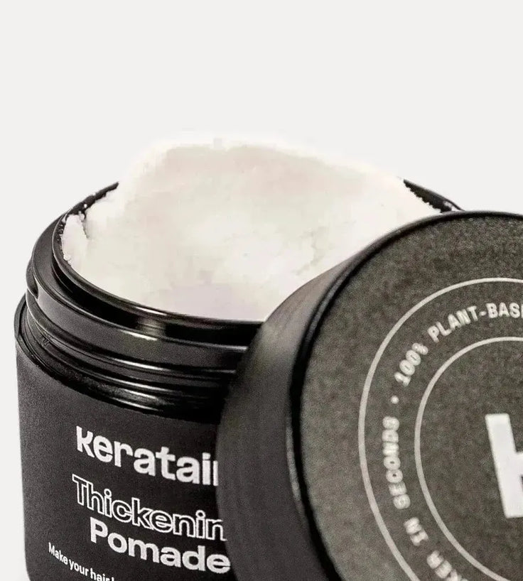 Keratain pomade + Keratain hair fibers – Light brown (25 gr) - Hairgivers