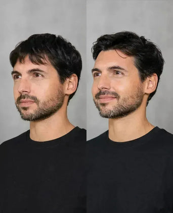 Pomada Keratain + Fibras capilares Keratain - Preto (25 gr) Keratain pomade + Keratain hair fibers – Black (25 gr) - Hairgivers