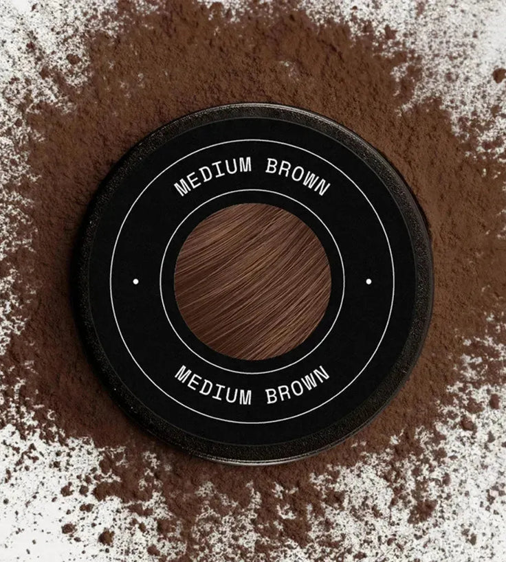 Keratain pomade + Keratain hair fibers – Medium brown (25 gr) - Hairgivers