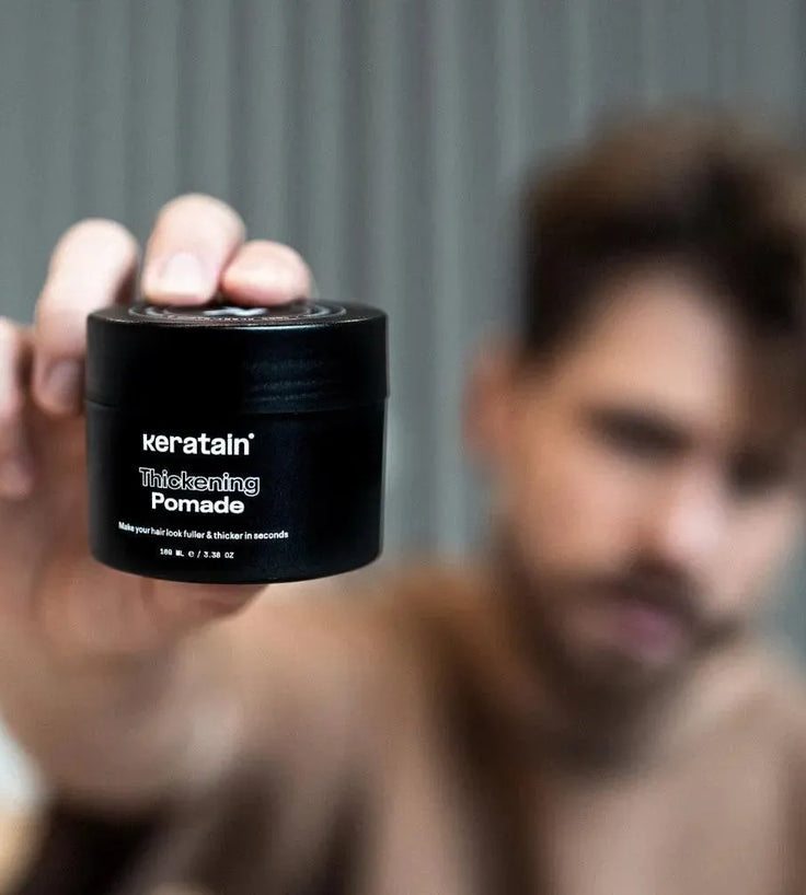Keratain thickening pomade - Hairgivers