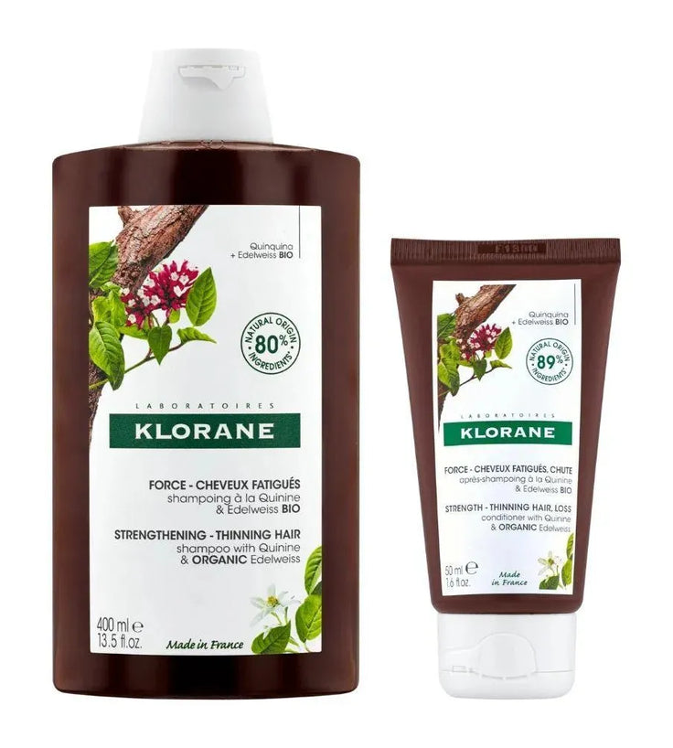 Klorane anti-hair loss shampoo + conditioner - Hairgivers