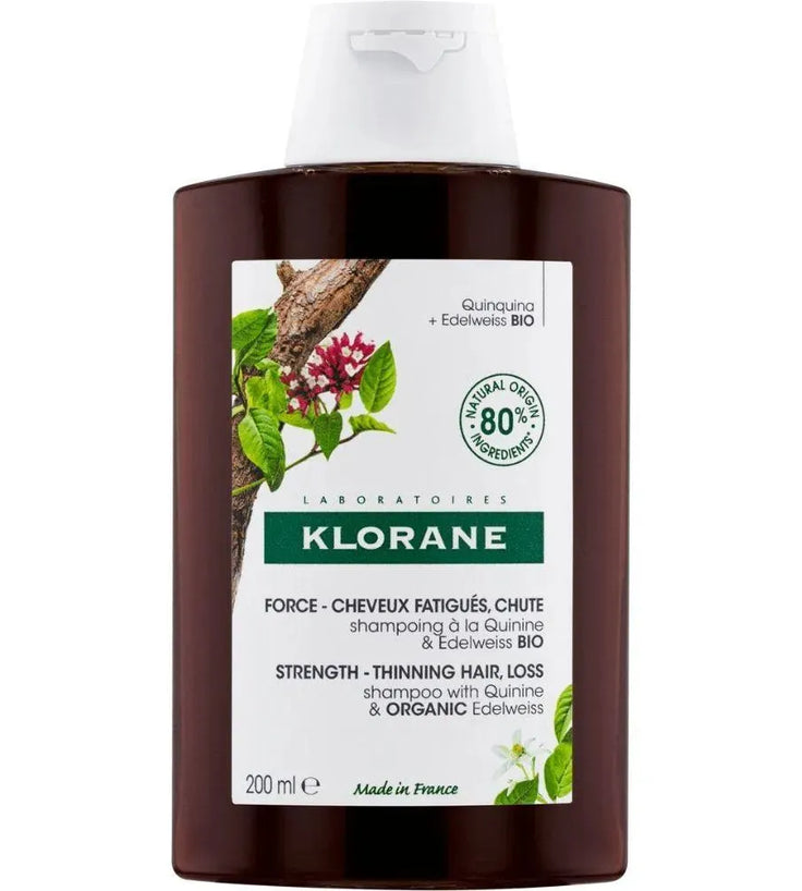 Klorane anti-hair loss shampoo Quinine/Edelweiss (200 ml) - Hairgivers