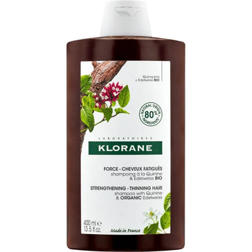 Klorane schampo mot håravfall Quinine/Edelweiss (400 ml) Klorane anti-hair loss shampoo Quinine/Edelweiss (400 ml) - Hair Growth Specialist