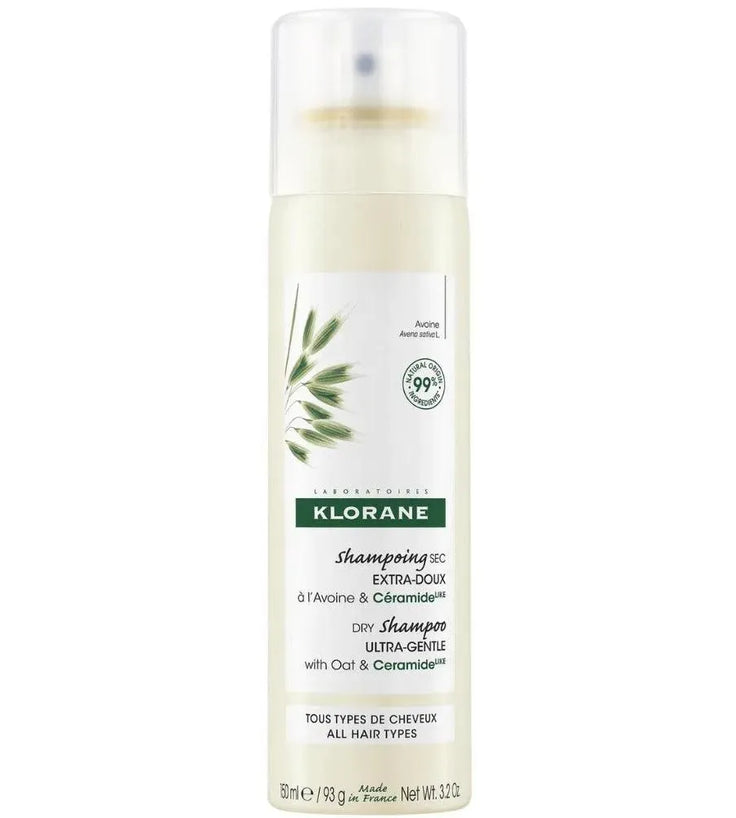 Klorane dry shampoo all hair types Oat (150 ml) - Hairgivers