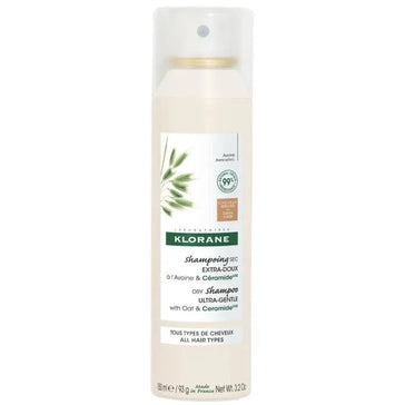 Klorane shampooing sec tous types de cheveux Avoine - cheveux foncés (150 ml) Klorane dry shampoo all hair types Oat - dark hair (150 ml) - Hairgivers