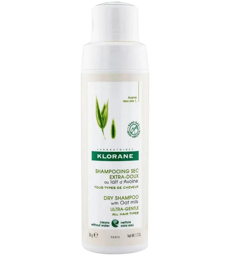 Klorane dry shampoo all hair types Oat - gas-free (50 gr) - Hairgivers