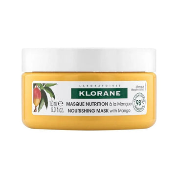 Klorane närande mask för torrt hår Mango (150 ml) Klorane nourishing mask for dry hair Mango (150 ml) - Hairgivers