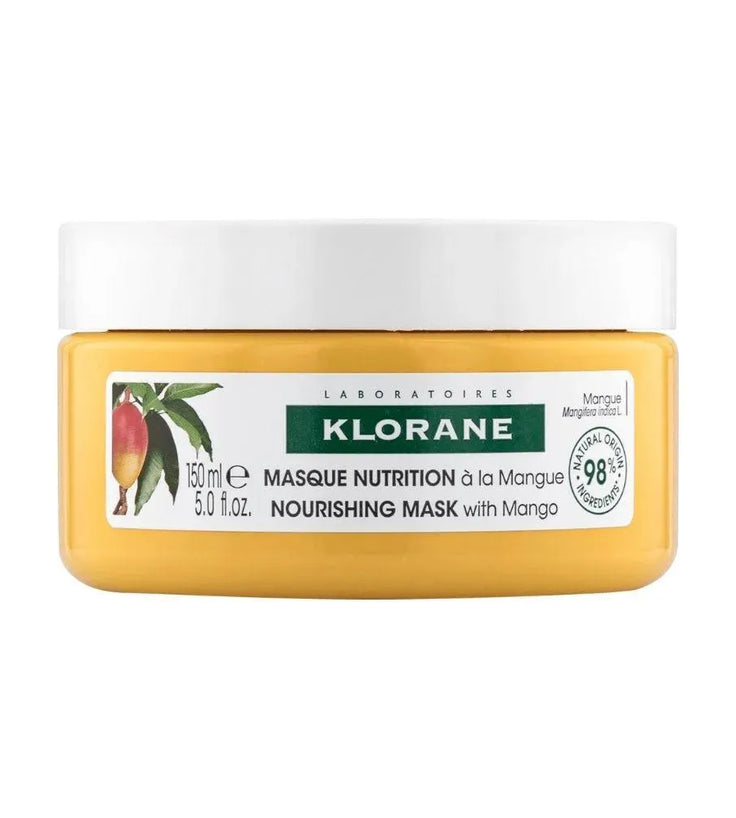 Klorane nourishing mask for dry hair Mango (150 ml) - Hairgivers