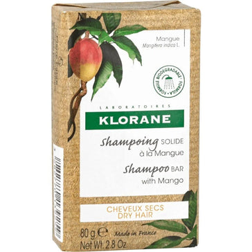 Klorane schampo bar Mango - torrt hår (80 gr) Klorane shampoo bar Mango - dry hair (80 gr) - Hair Growth Specialist