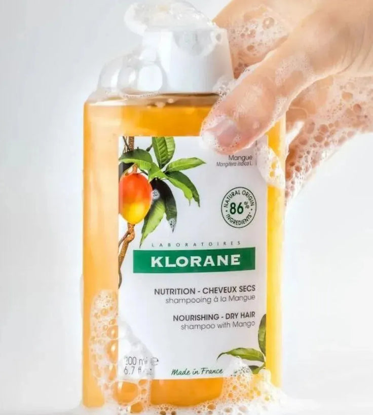 Klorane shampoo for dry hair Mango (400 ml) - Hairgivers