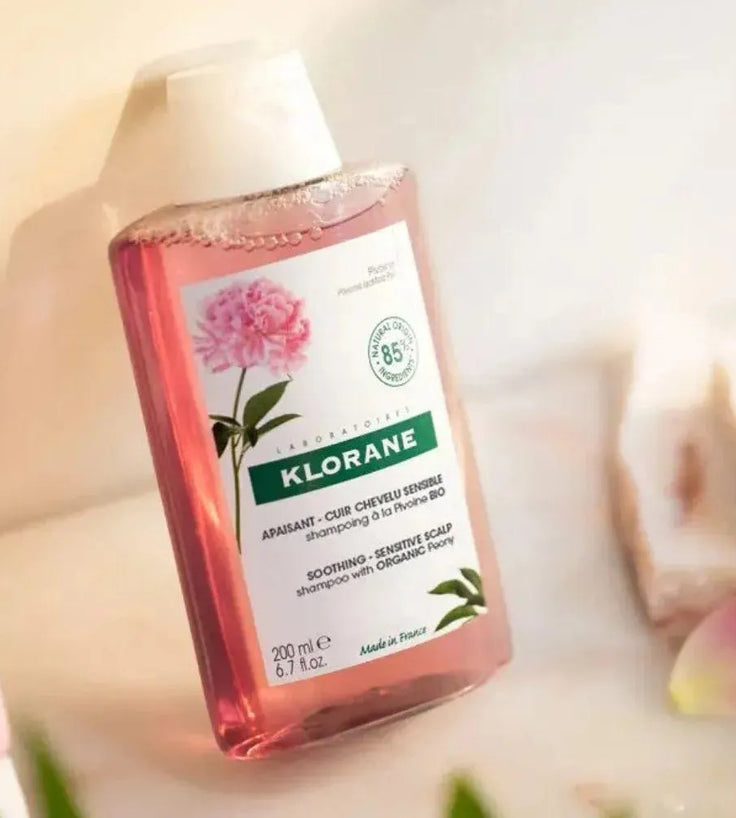 Klorane shampoo Peony - sensitive scalp (400 ml) - Hairgivers