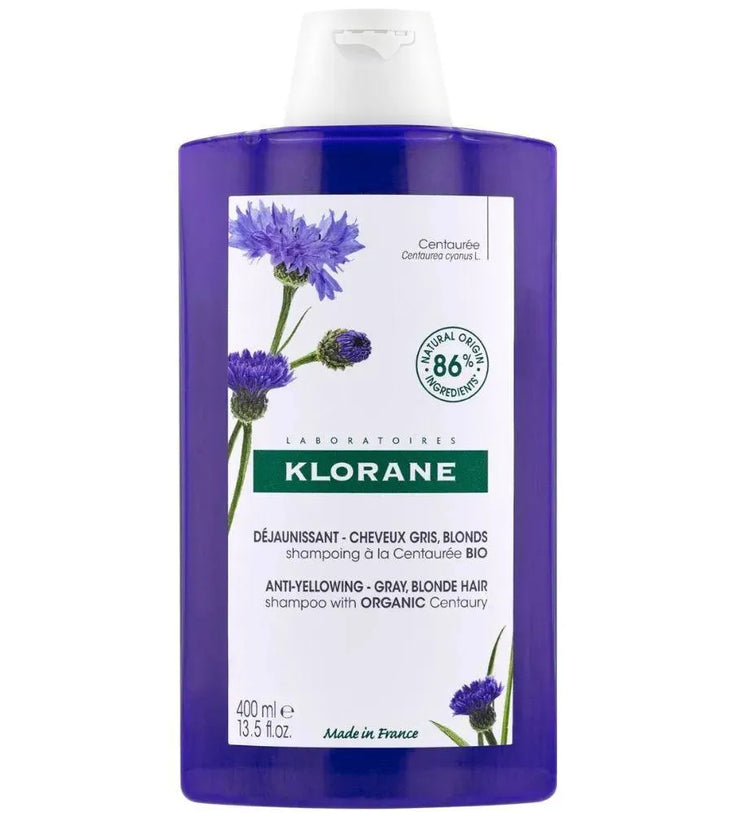 Klorane silver shampoo Centaury (400 ml) - Hairgivers