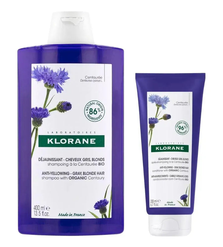 Klorane silver shampoo + conditioner - Hairgivers