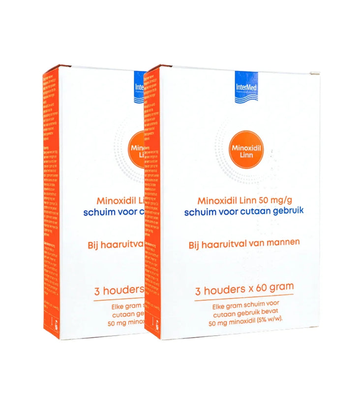 Linn Minoxidil 5% foam 6-pack (6x60 gr) - Hairgivers