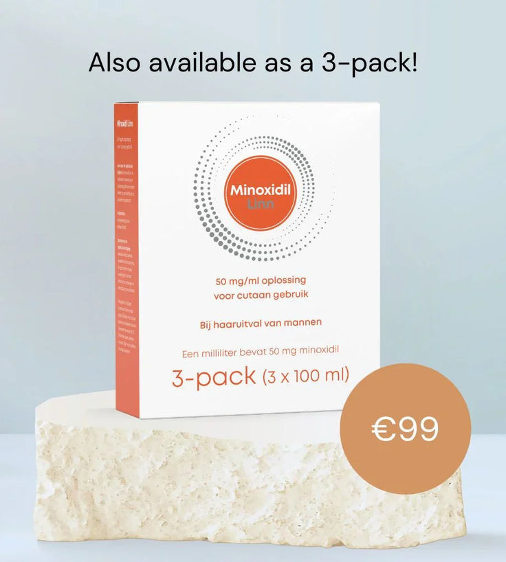 Linn Minoxidil 5% spray (100 ml) - Hairgivers