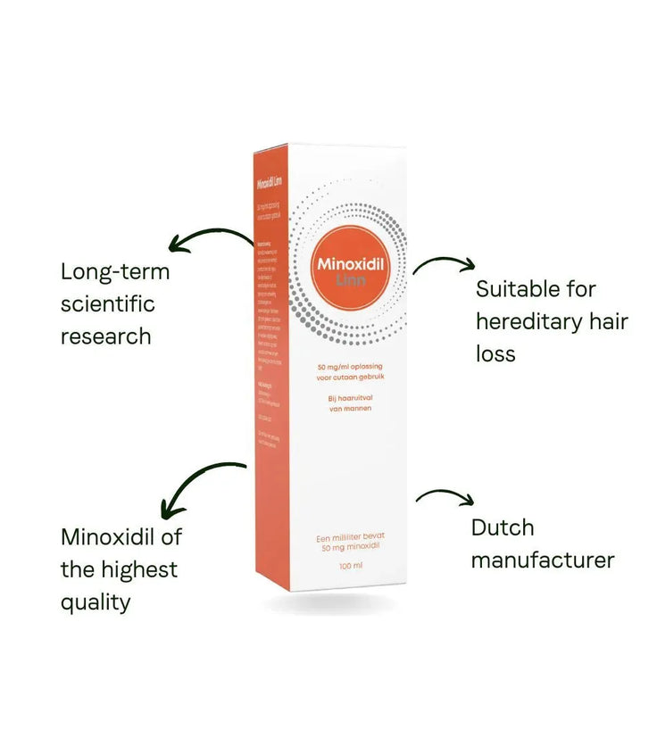 Linn Minoxidil 5% spray (100 ml) - Hairgivers