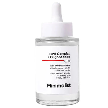 Minimalist CPH Complex + Oligopeptide 0,8% przeciwłupieżowe serum do skóry głowy Minimalist CPH Complex + Oligopeptide 0.8% anti-dandruff scalp serum - Hair Growth Specialist