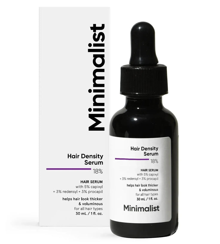 Minimalist Hair Density Serum 18% hair growth serum (3-pack) - Hairgivers