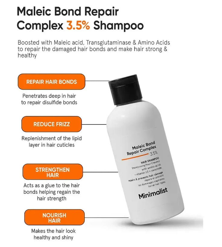 Minimalist Maleic Bond Repair Complex treatment - Hairgivers