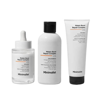 Minimalistisk behandling med Maleic Bond Repair Complex Minimalist Maleic Bond Repair Complex treatment - Hairgivers