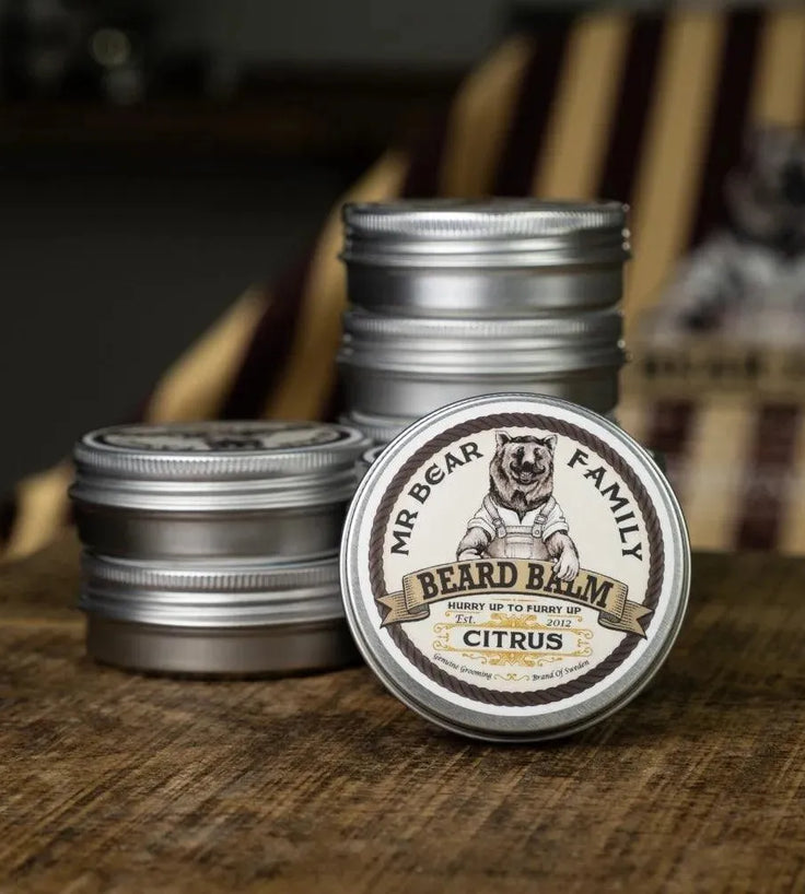 Mr. Bear Family beard balm - Citrus (60 ml) - Hairgivers