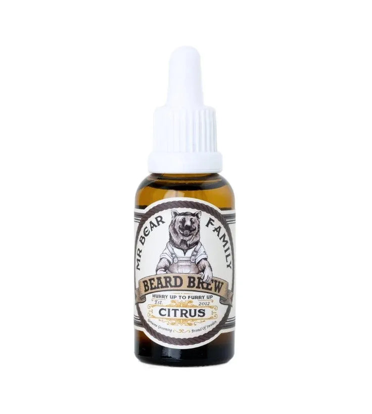 Mr. Bear Family beard oil - Citrus (30 ml) - Hairgivers