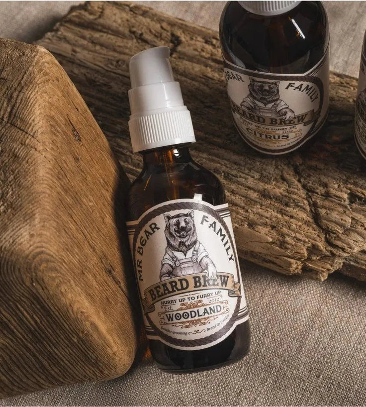 Mr. Bear Family beard oil - Woodland (60 ml) - Hairgivers