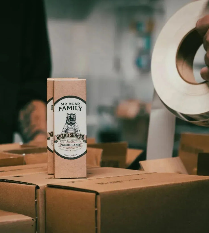 Mr. Bear Family beard shaper - Woodland - Hairgivers