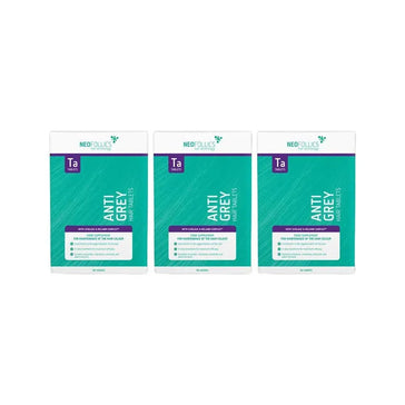 Neofollics comprimés anti-gris (paquet de 3) Neofollics anti-grey hair tablets (3-pack) - Hairgivers