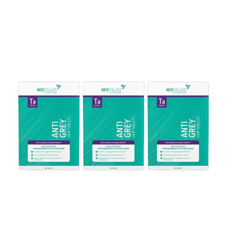Neofollics anti-grey hair tablets (3-pack) - Hairgivers