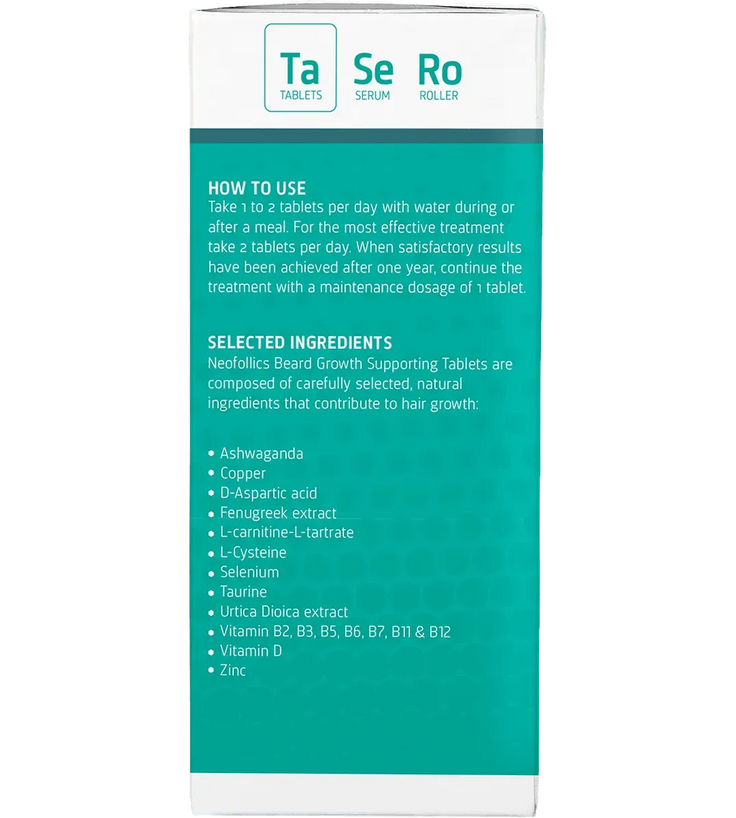 Neofollics beard growth tablets - Hairgivers