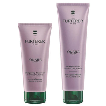 René Furterer Okara Silver shampoo + balsamo all'argento René Furterer Okara Silver silver shampoo + conditioner - Hair Growth Specialist