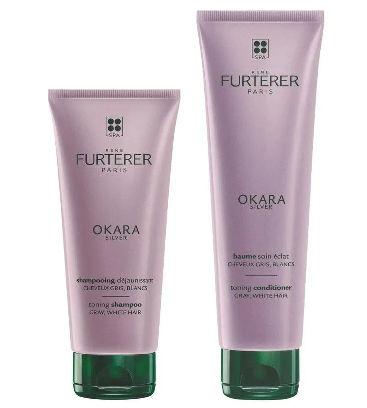 René Furterer Okara Silver silver shampoo + conditioner - Hairgivers