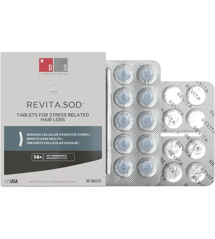Revita.SOD tablets for stress-induced hair loss (3 months) - Hairgivers