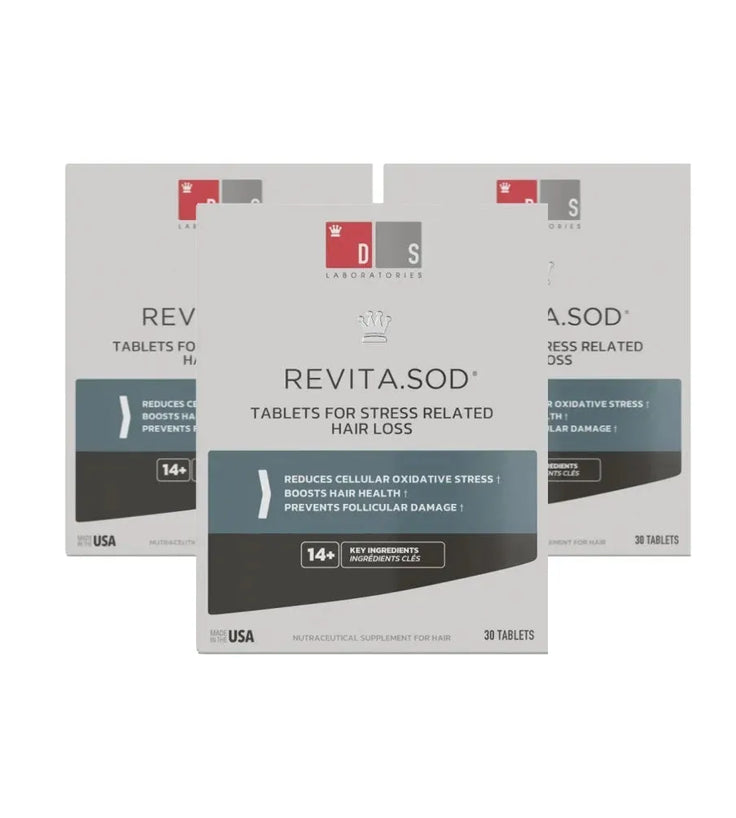 Revita.SOD tablets for stress-induced hair loss (3 months) - Hairgivers