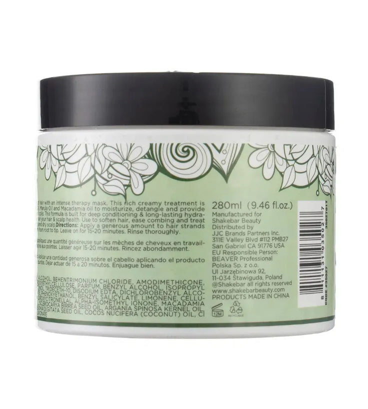 Shakebar Macadamia & Argan Oil moisturizing hair mask - Hairgivers