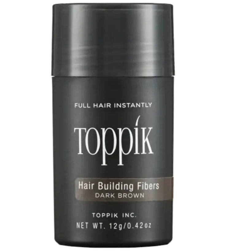 Toppik hair fibers - Dark brown (12 gr) - Hairgivers