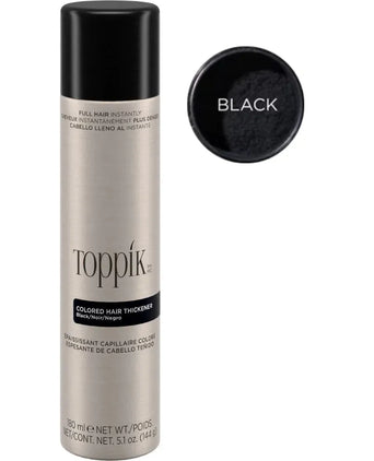 Toppik spray de cor espessante para o cabelo - preto Toppik hair thickener color spray - black - Hairgivers