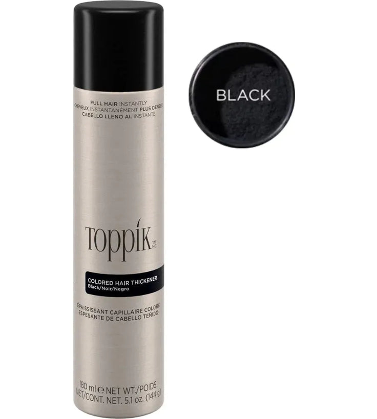 Toppik hair thickener color spray - black - Hairgivers