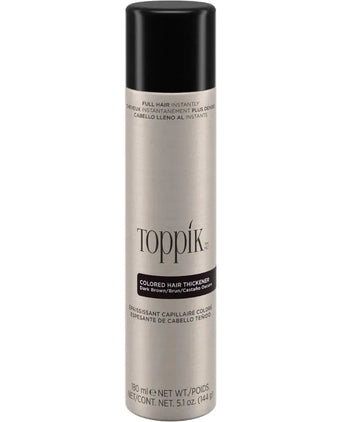 Toppik spray de coloração espessante para cabelo - castanho escuro Toppik hair thickener color spray - dark brown - Hairgivers