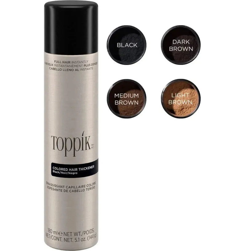 Toppik hair thickener color spray - Hairgivers