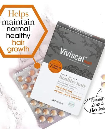 Comprimidos de crescimento capilar Viviscal para homem (3 meses) Viviscal hair growth tablets for men (3 months) - Hairgivers
