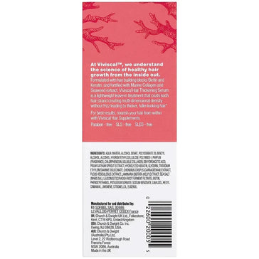 Sérum épaississant Viviscal Viviscal hair thickening serum - Hairgivers