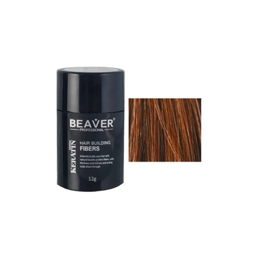 Beaver keratin hårbyggande fibrer - Auburn (12 gr) Beaver keratin hair building fibers - Auburn (12 gr) - Hairgivers