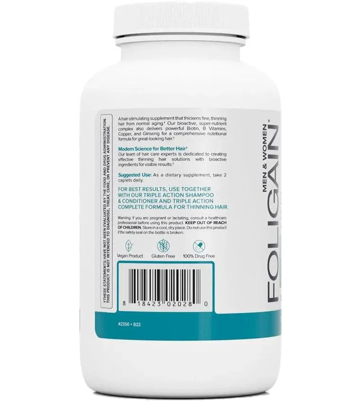 Foligain hair growth capsules (120 capsules) - Hairgivers