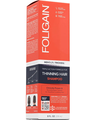Foligain champô para queda de cabelo homem (236 ml) Foligain hair loss shampoo men (236 ml) - Hairgivers
