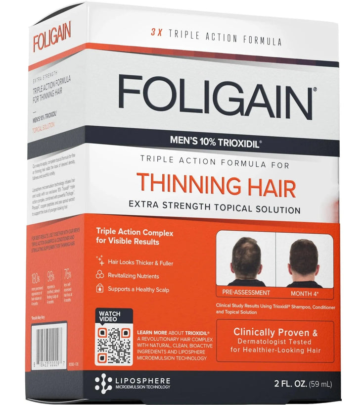 Foligain lotion men (10% Trioxidil) - Hairgivers