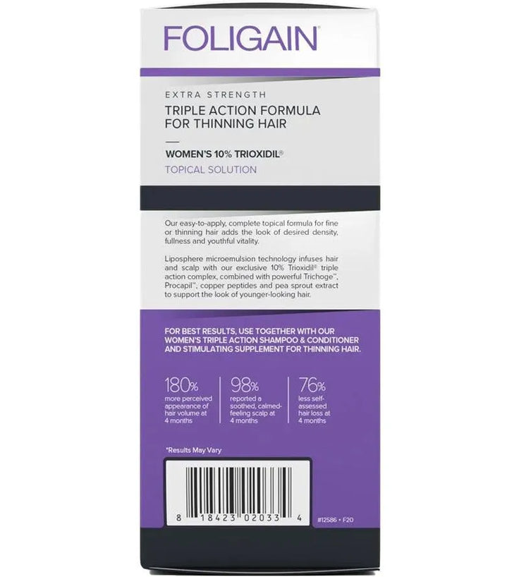 Foligain lotion women (10% Trioxidil) - Hairgivers