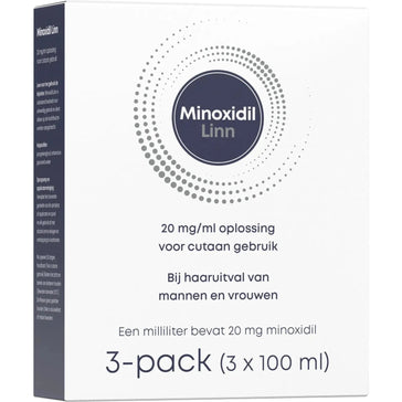 Linn Minoxidil 2% spray 3-pak (3x100 ml) Linn Minoxidil 2% spray 3-pak (3x100 ml)